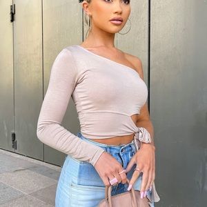 One shoulder top from Fashionnova